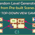 Random Level Generator Template for Top-Down View Games